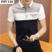 Korean Trendy Half Sleeve polo Shirt for Men